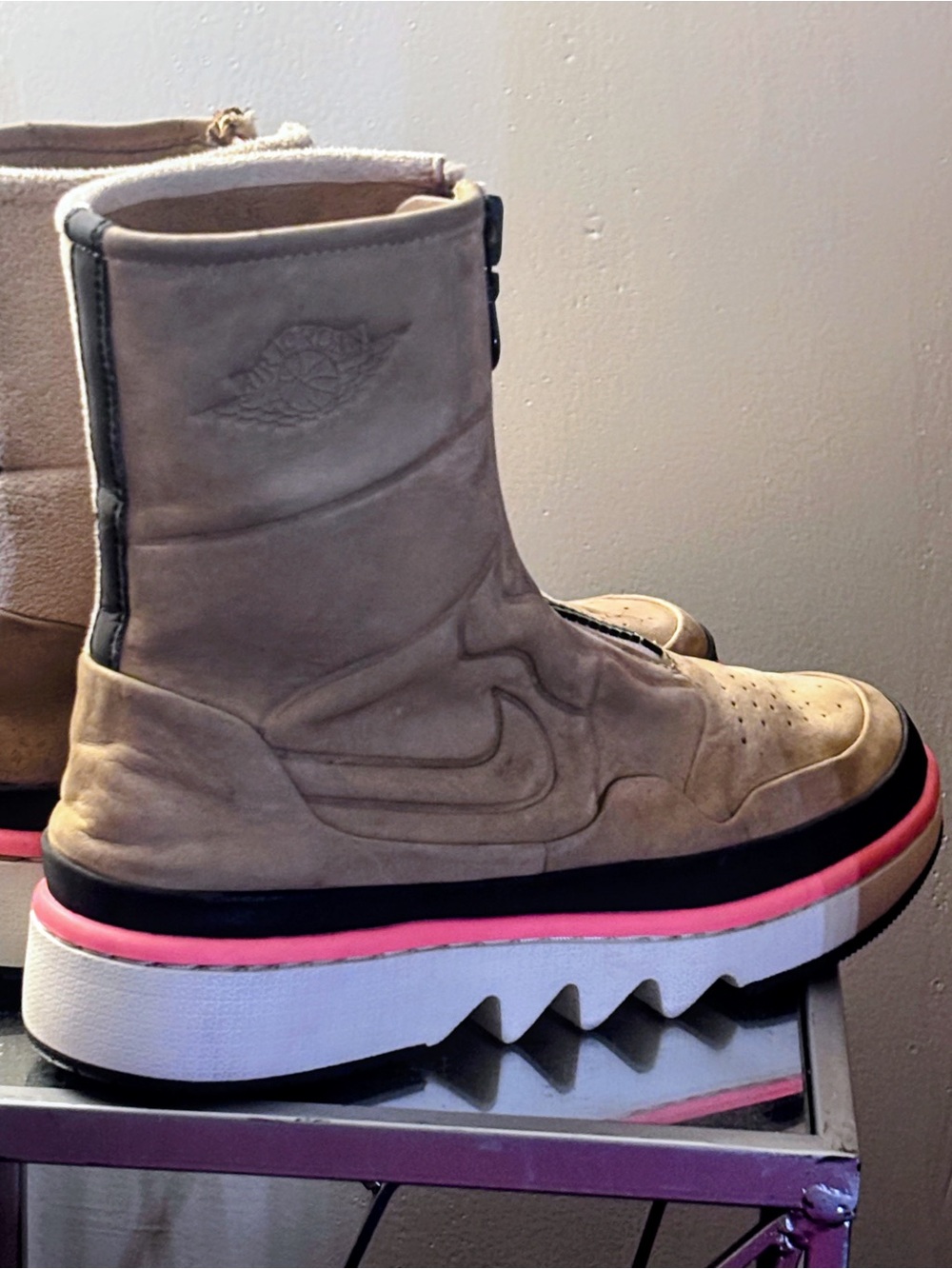 Air Jordan Jester Xx Brown Sherpa Boots